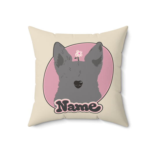 Signature Cameo Pillow with Your Portrait