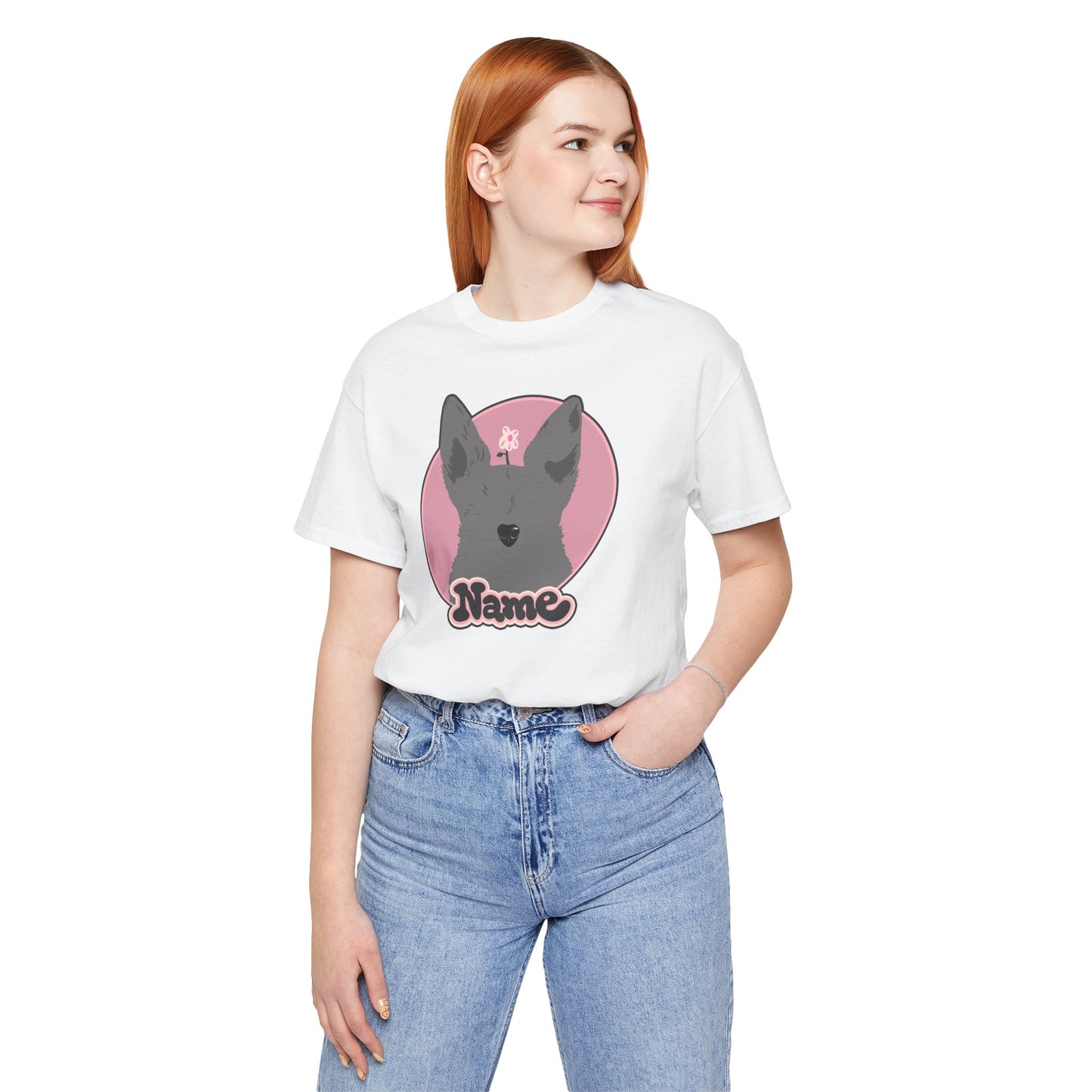T-Shirt with Your Pet Portrait