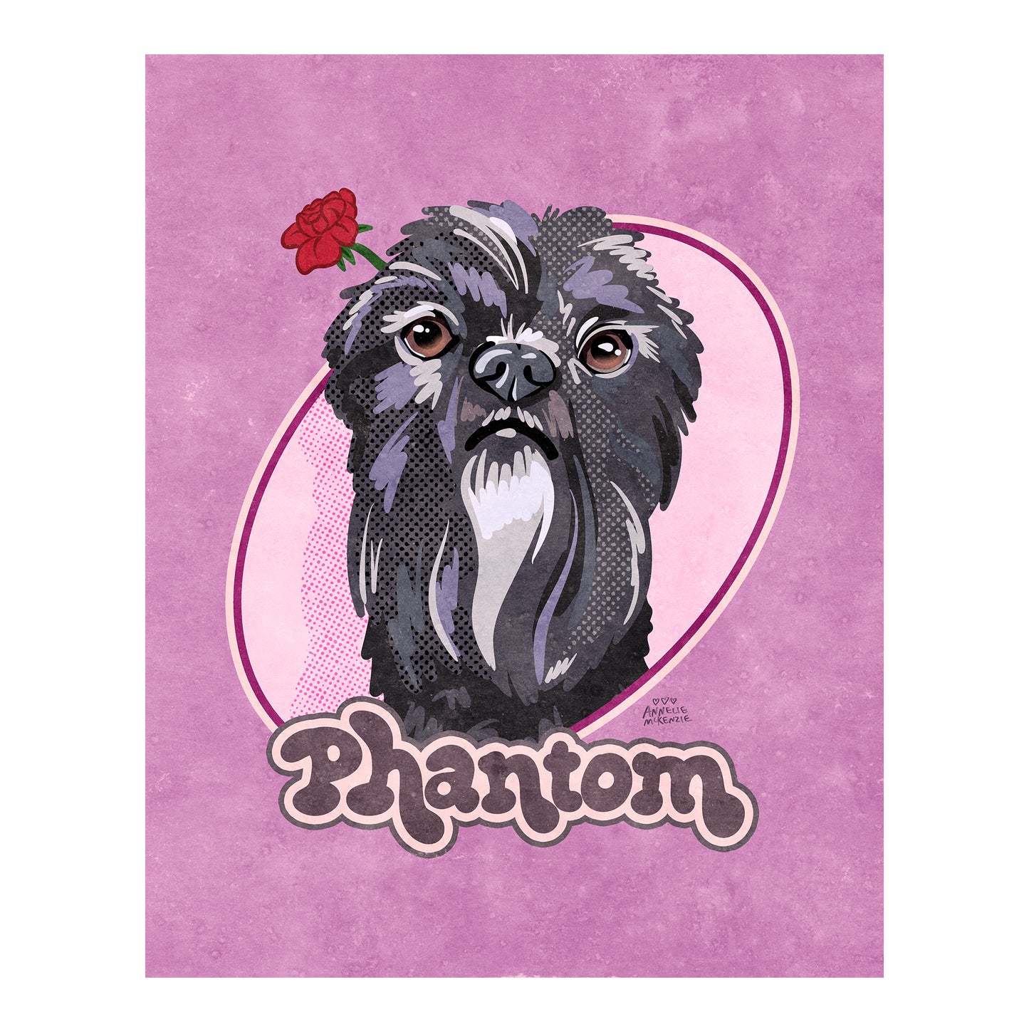 Signature Pet Portrait – Hand-Drawn Digital Illustration (Start Here)