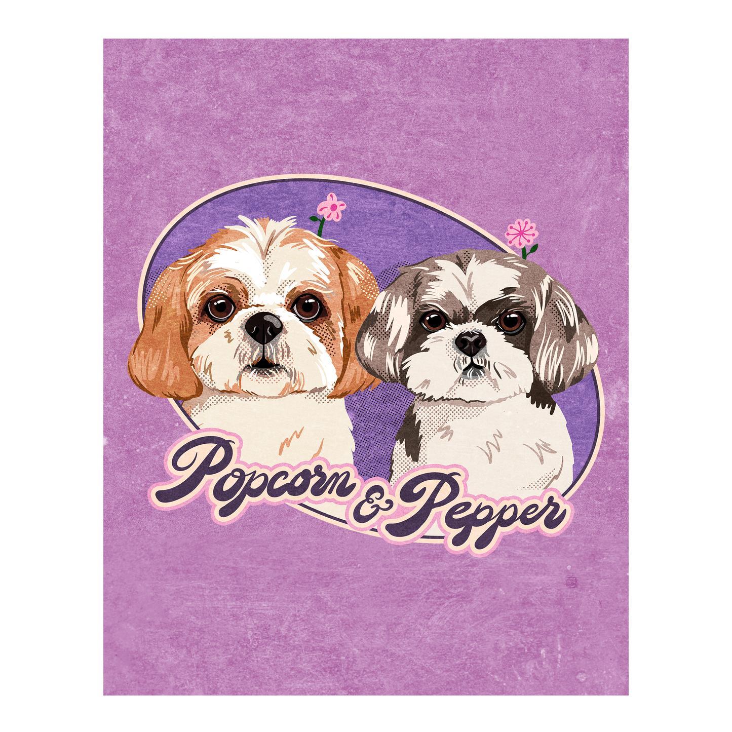 Fair Special Pet Portrait – Hand-Drawn Digital Illustration
