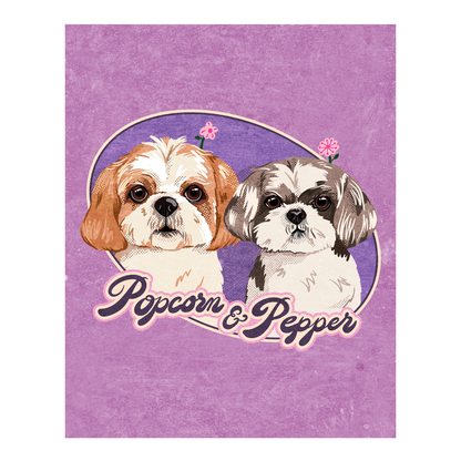 Fair Special Pet Portrait – Hand-Drawn Digital Illustration
