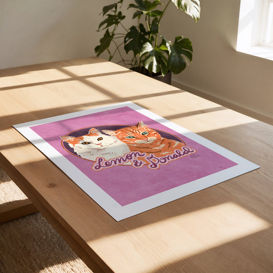 Art Print of Your Pet Portrait (no frame)