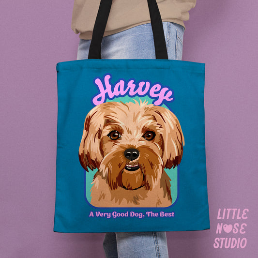 Tote Bag with Your Portrait