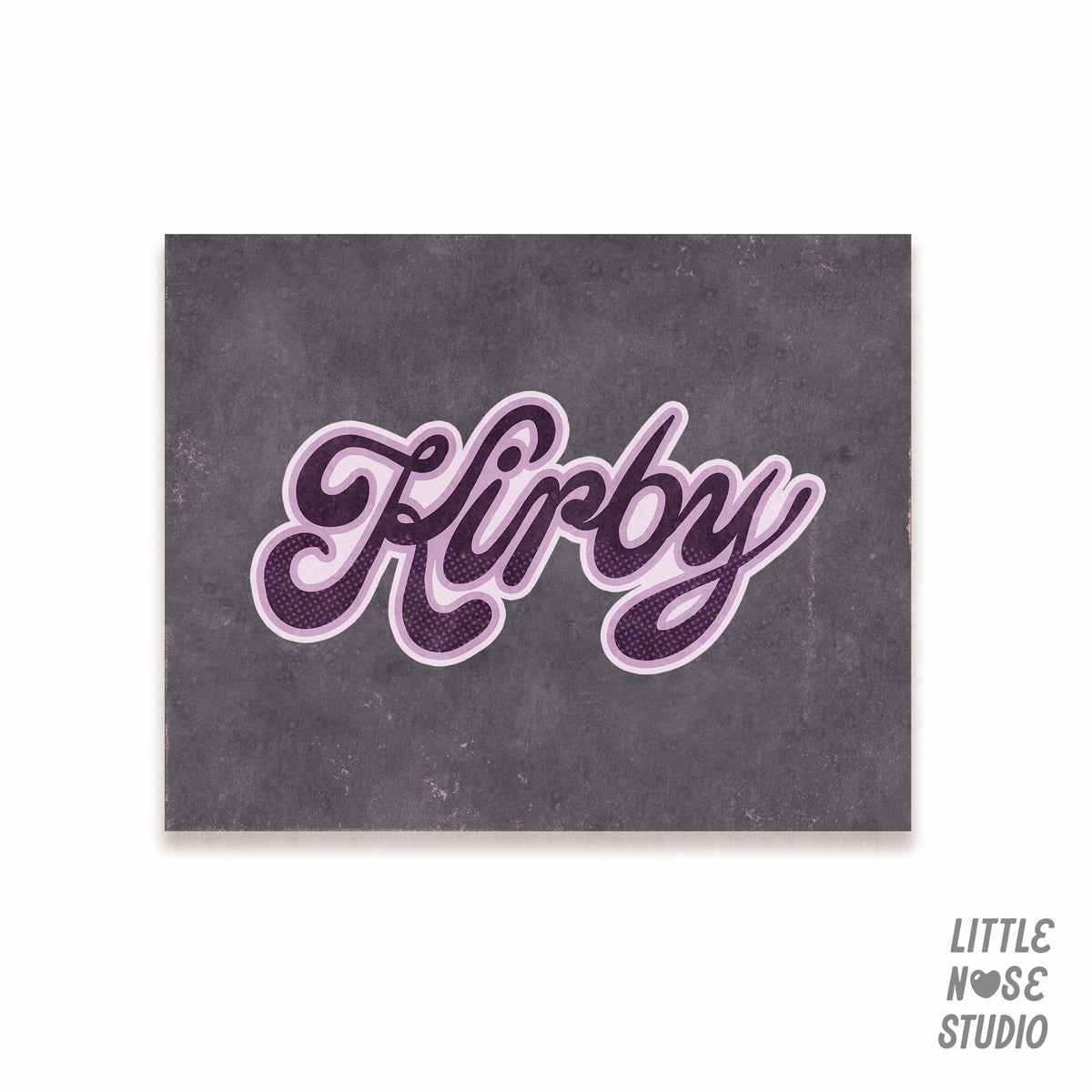 Art Print of Your Pet's Name (no frame)