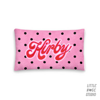 Signature Pet Name Lumbar Pillow