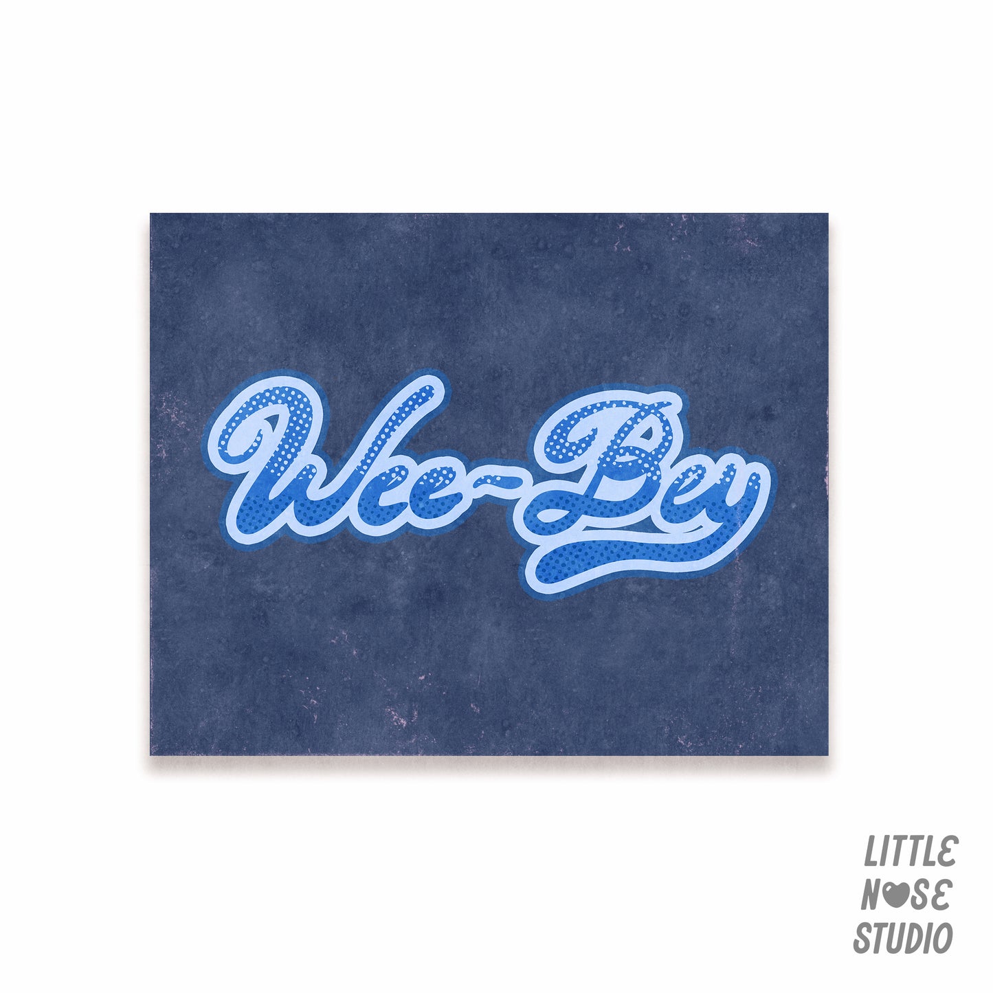 cursive bubble letters (flowing handwriting)
