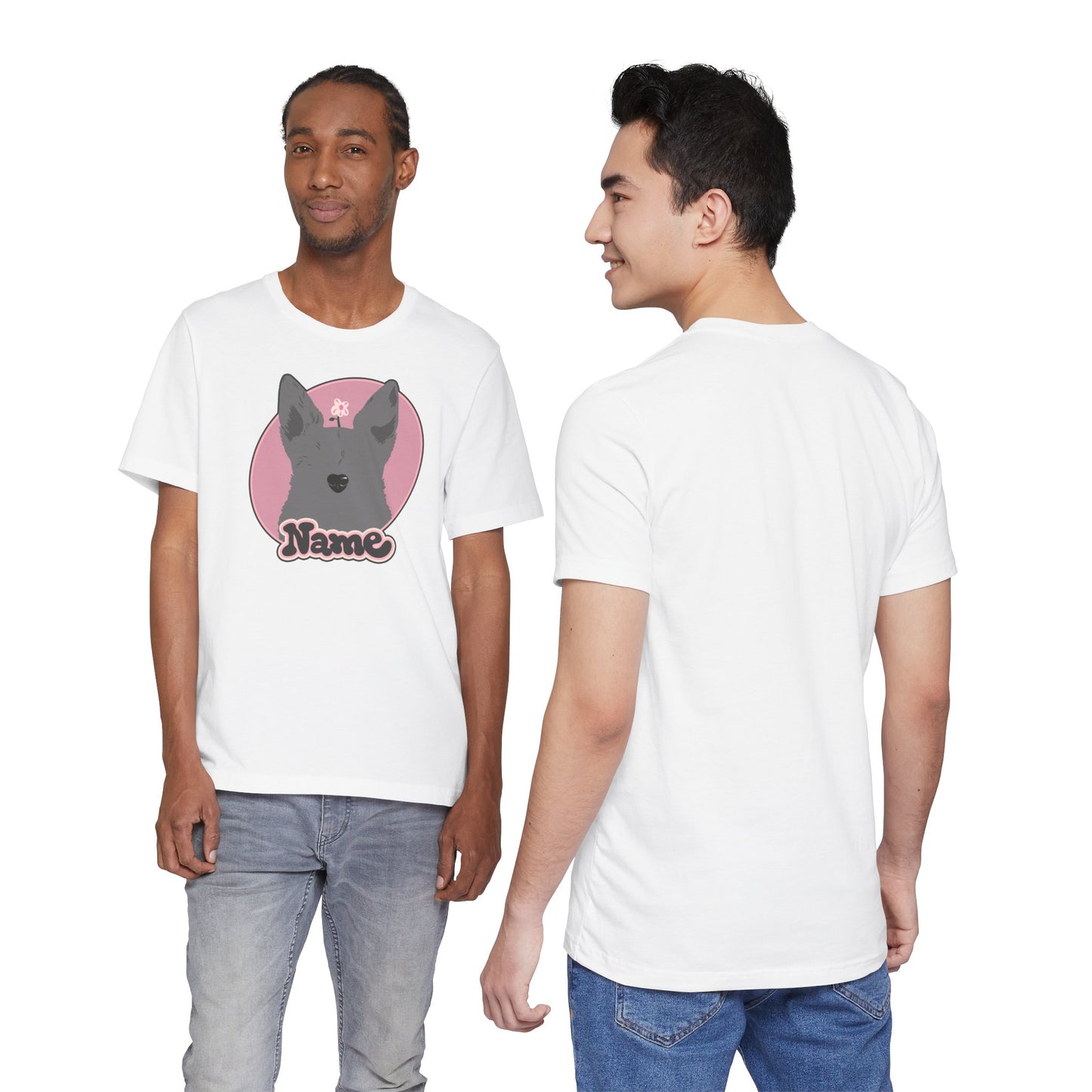 T-Shirt with Your Pet Portrait