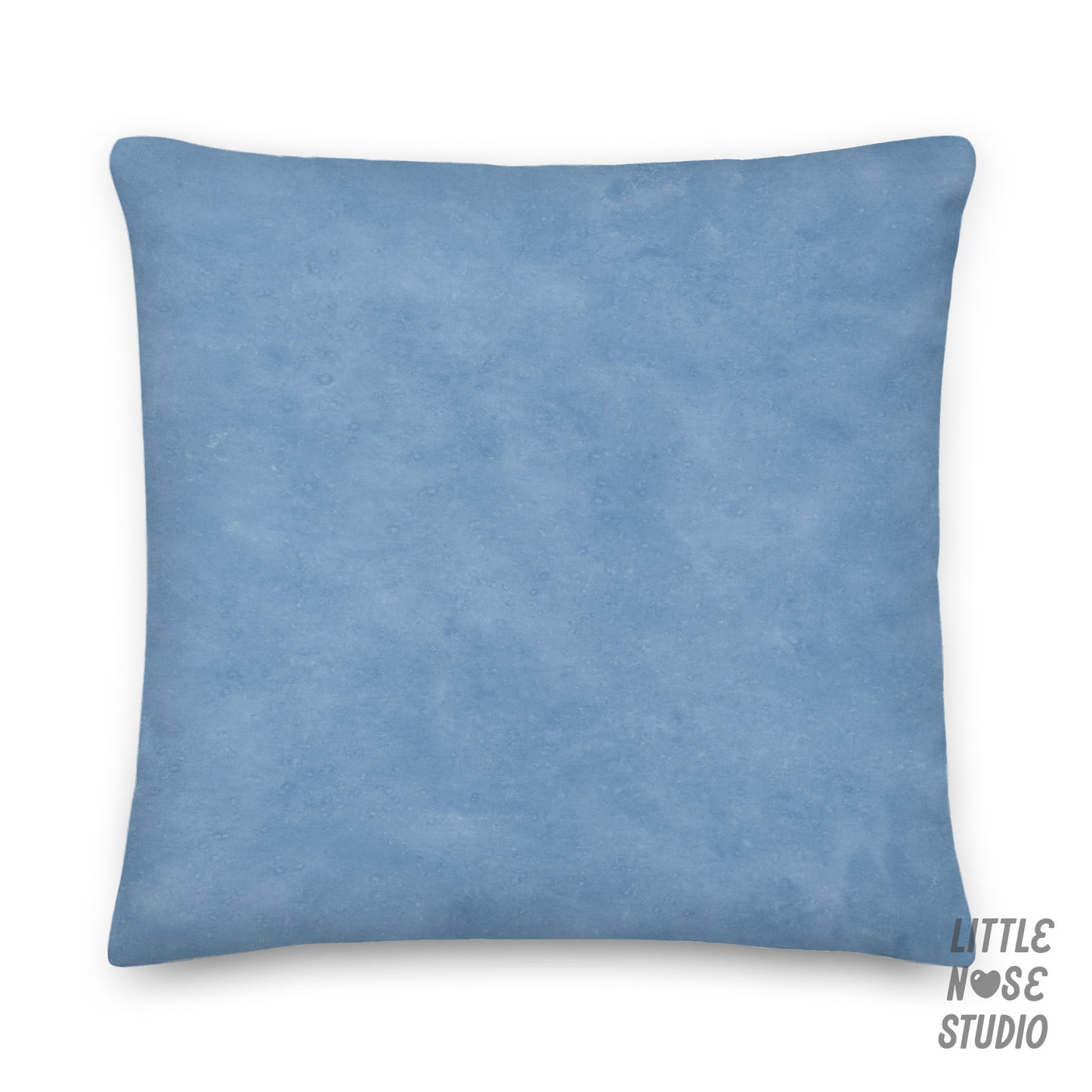 Floral Pillow with Your Portrait – Liquid Bloom