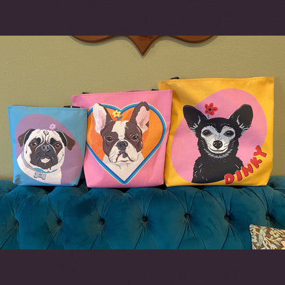 Tote Bag with Your Portrait