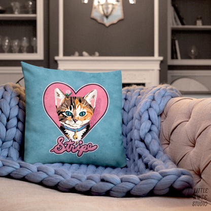 Signature Cameo Pillow with Your Portrait