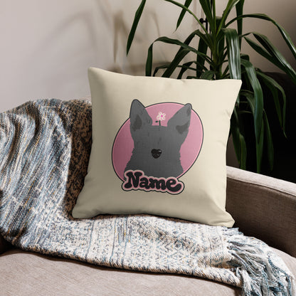 Signature Cameo Pillow with Your Portrait