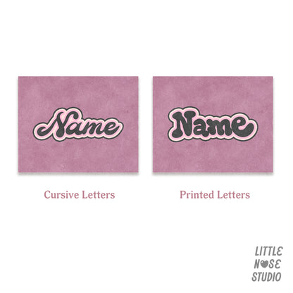 Signature Hand-Lettered Name Art - Digital Illustration