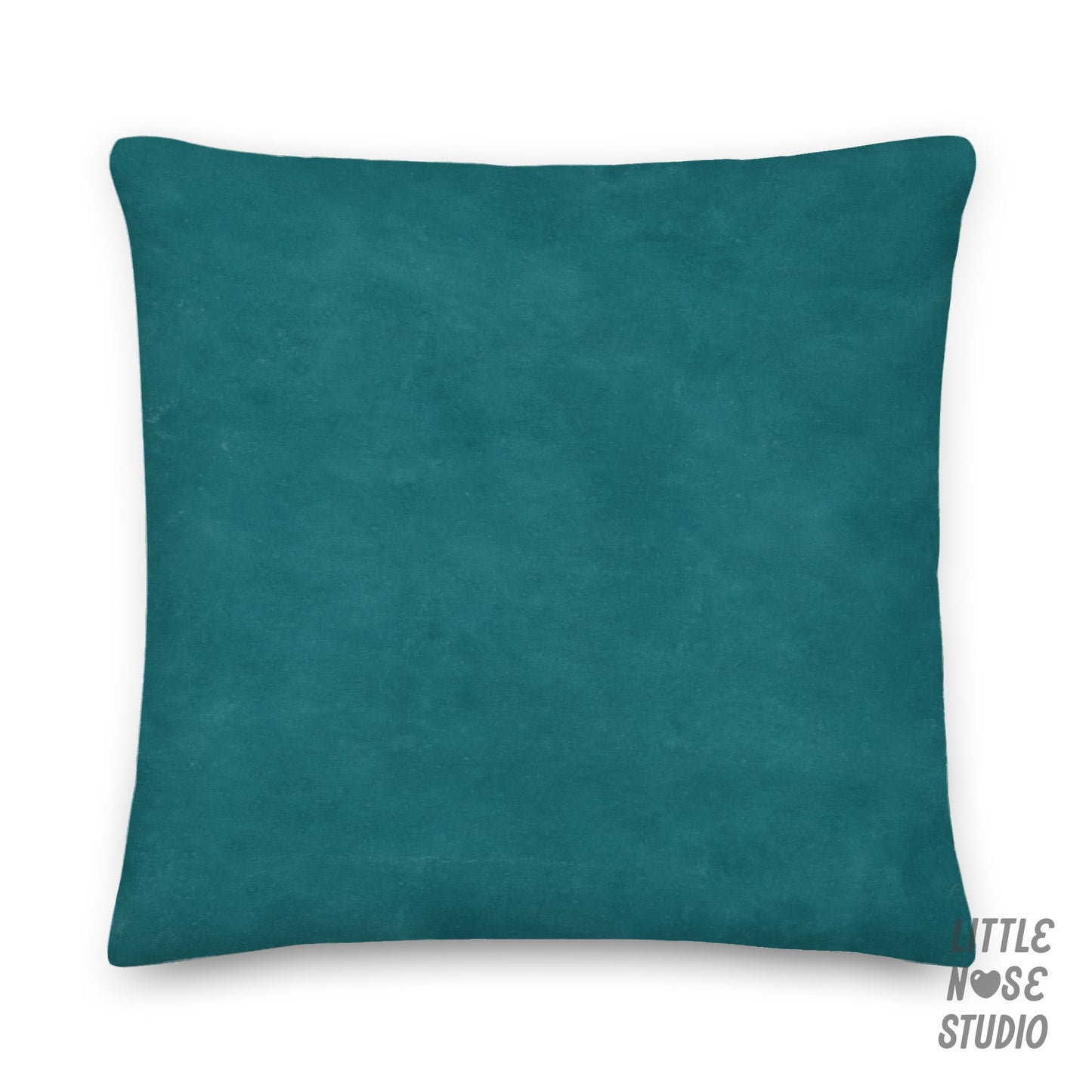 Floral Pillow with Your Portrait – Folk Floral