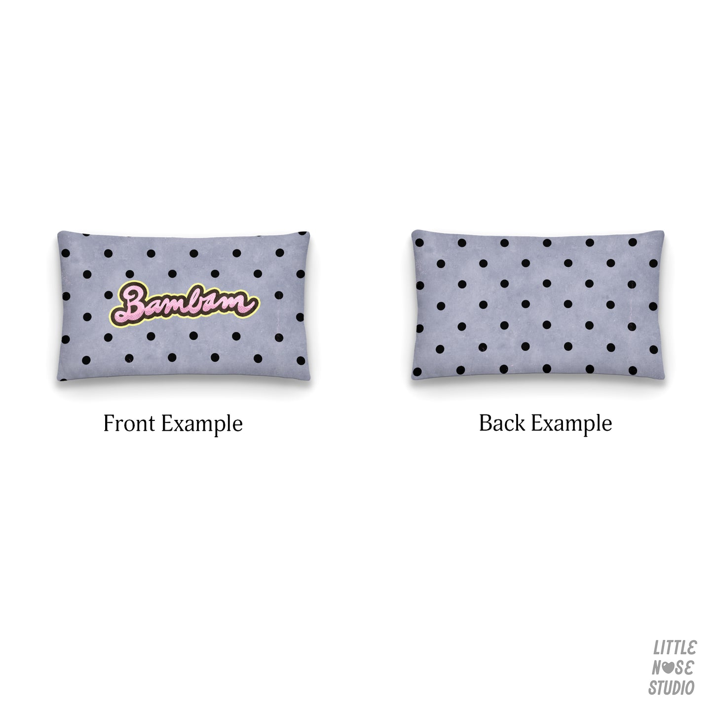 Signature Pet Name Lumbar Pillow