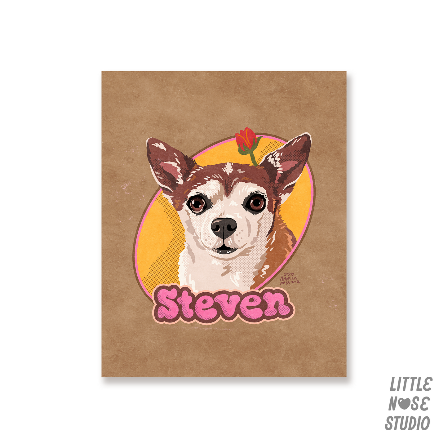 Art Print of Your Pet Portrait (no frame)
